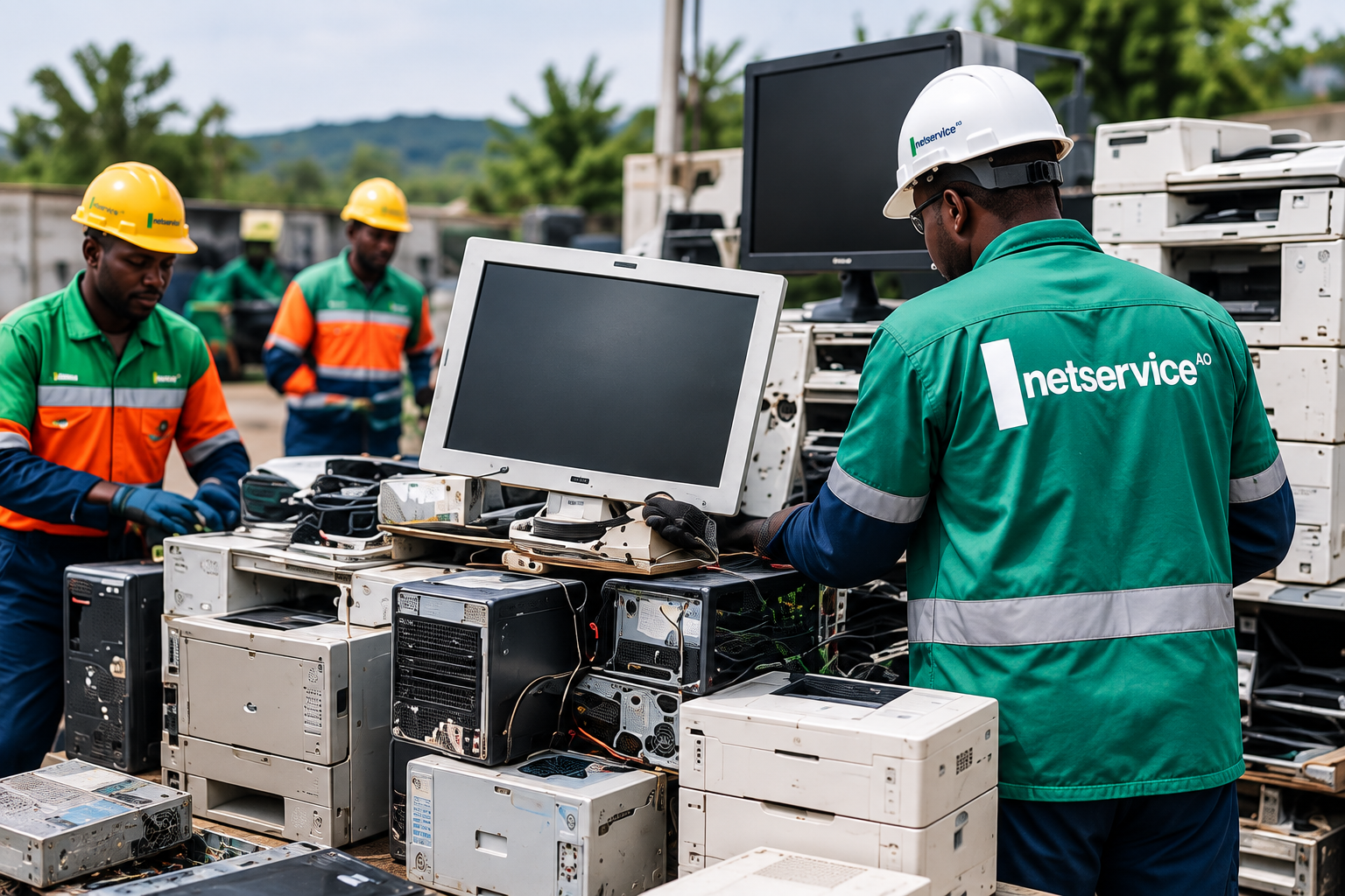 Gestão de resíduos eléctricos e electrónicos